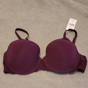 Nwt NEW Natori Bra Bliss Perfection Plum